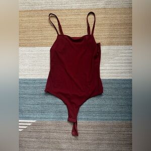 Parade Burgundy Bodysuit